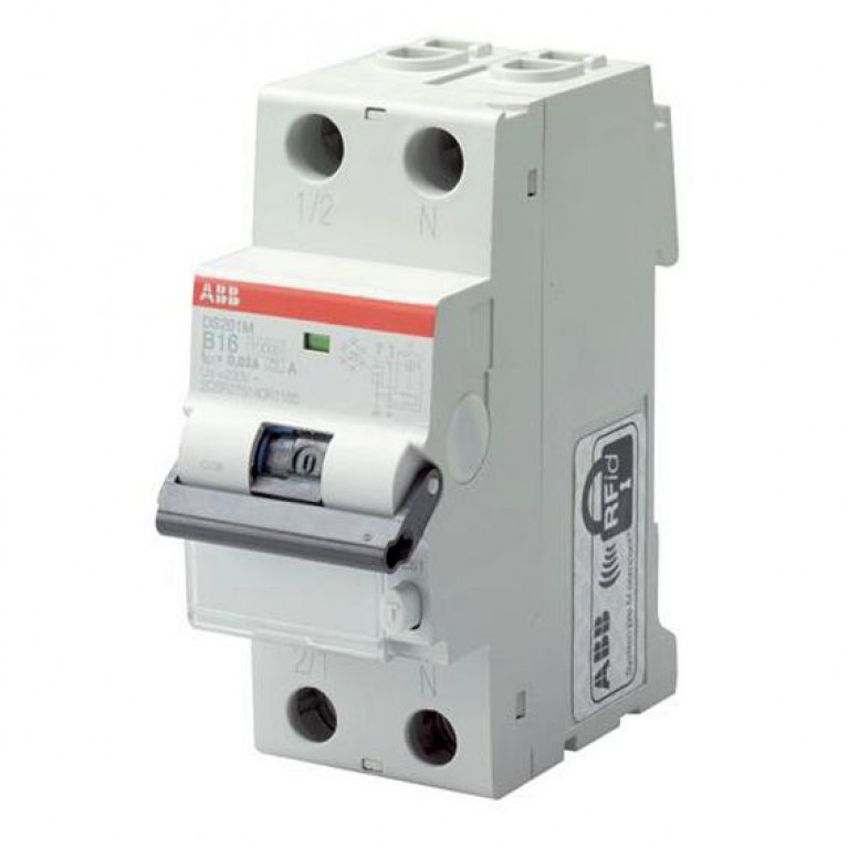 Дифавтомат ABB DS200 2P 25А (C) 10кА 300мА (AC), 2CSR275040R3254