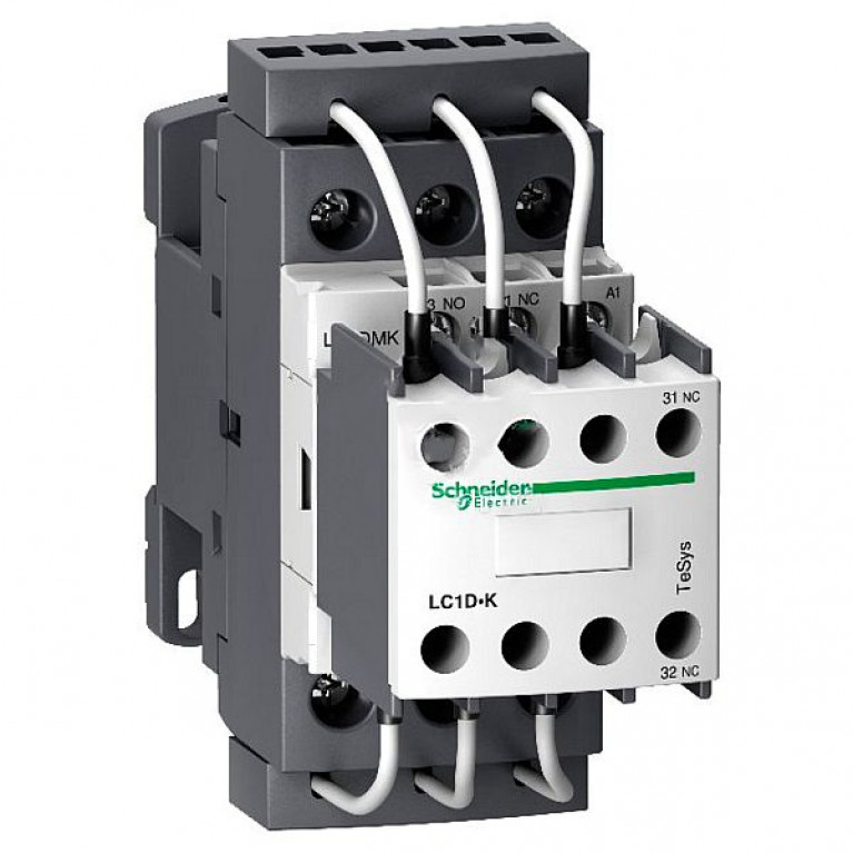Контактор Schneider Electric TeSys LC1D 3P 400//230В AC, LC1DGKP7
