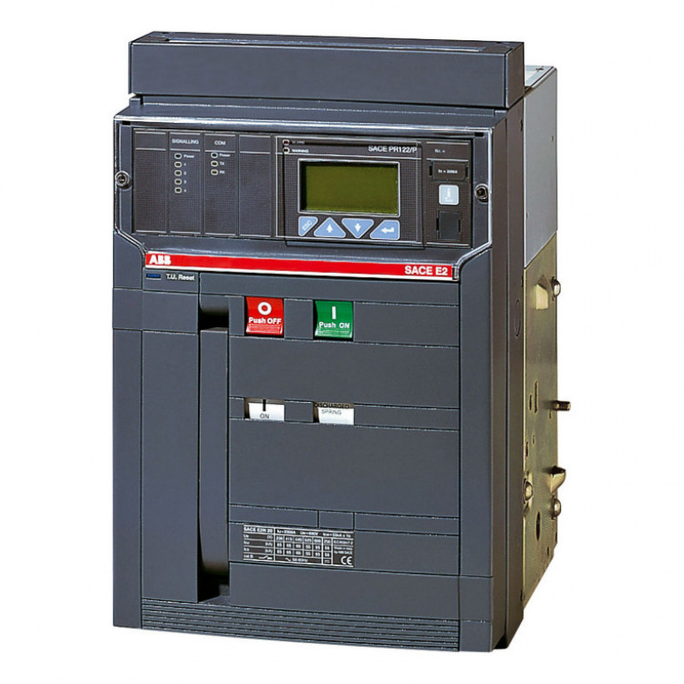 Воздушный автомат ABB Emax 1600А 3P, 42кА, стационарный, 1SDA055793R1