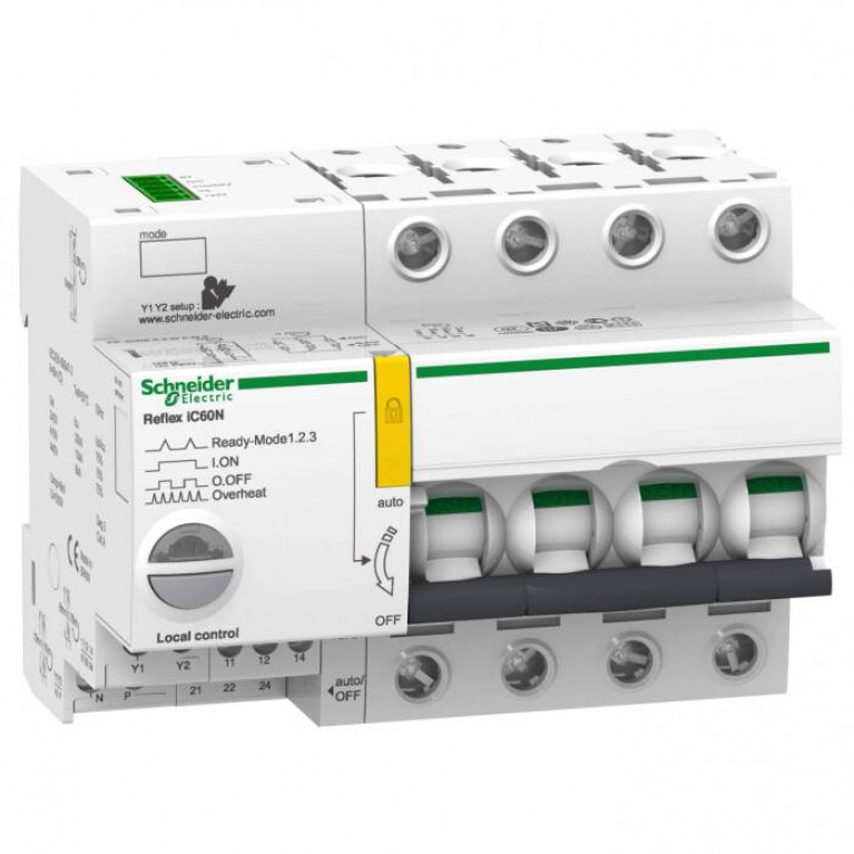 Автоматический выключатель Schneider Electric Acti9 4P 16А (B) 10кА, A9C61416