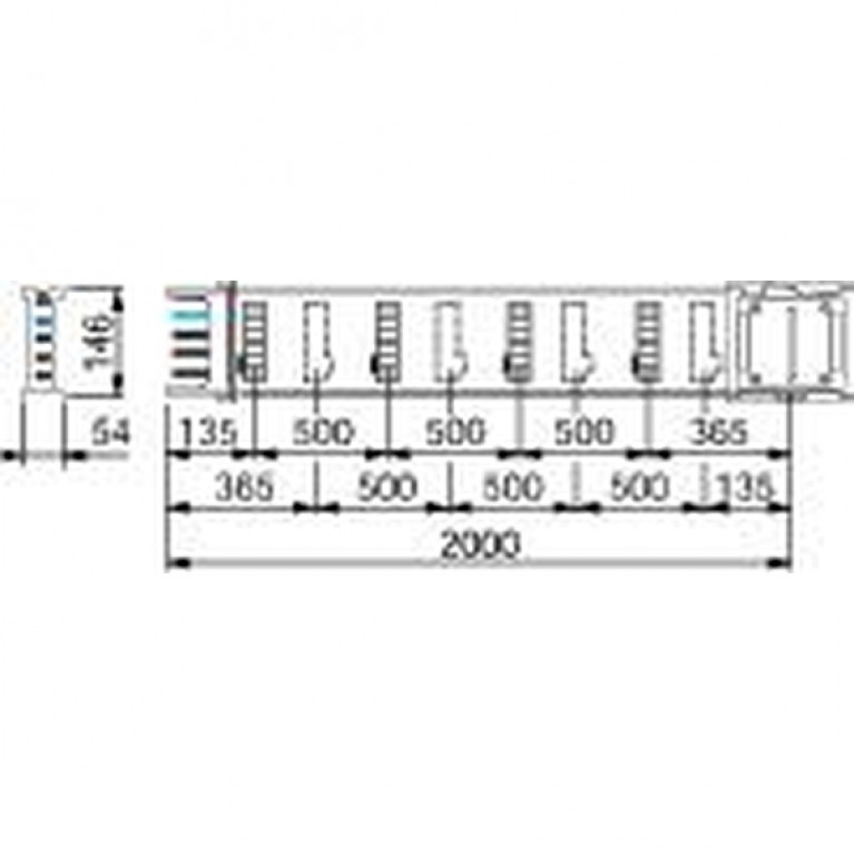 СЕКЦИЯ ПРЯМАЯ 250A, 2М