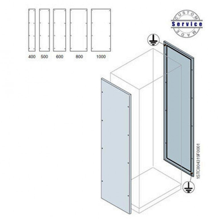 Панель боковая 2000x600мм ВхШ (2шт)