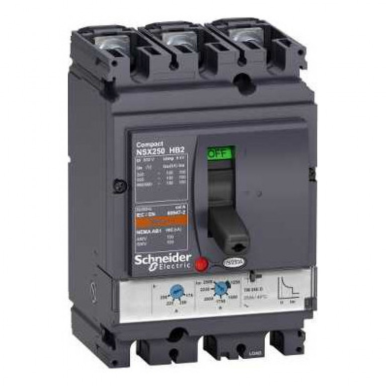 Силовой автомат Schneider Electric Compact NSX, 100кА, 3P, 80А, LV433226