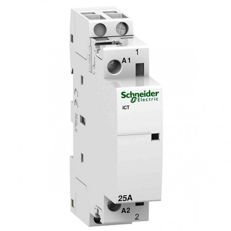 Модульный контактор Schneider Electric iCT 1P 25А 230//220В AC, A9C20531