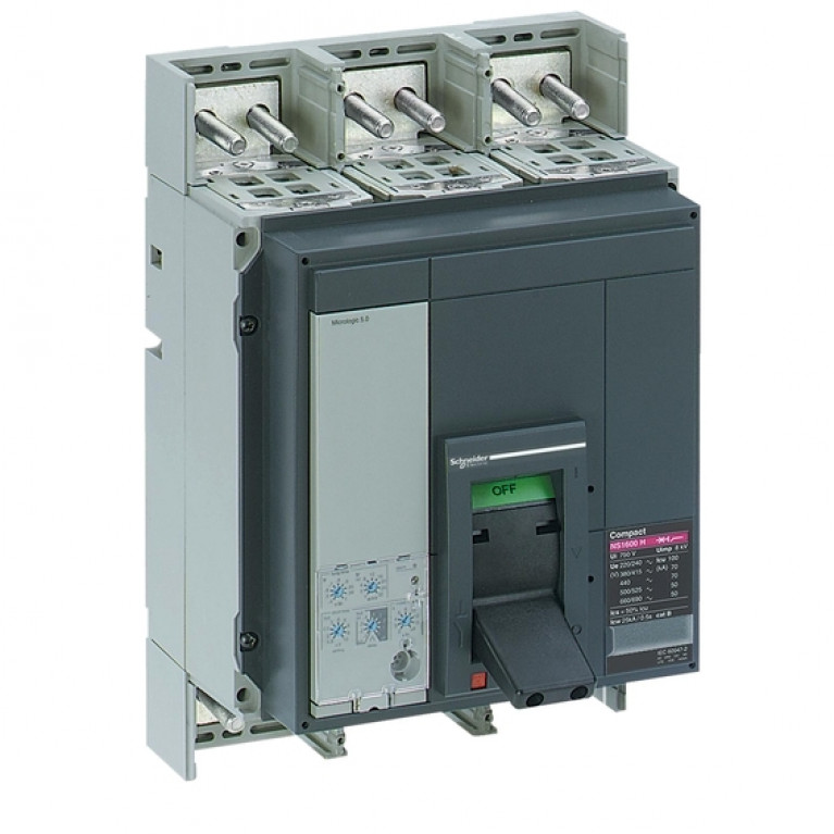 Силовой автомат Schneider Electric Compact NS Micrologic 5.0, 70кА, 3P, 1600А, 33569