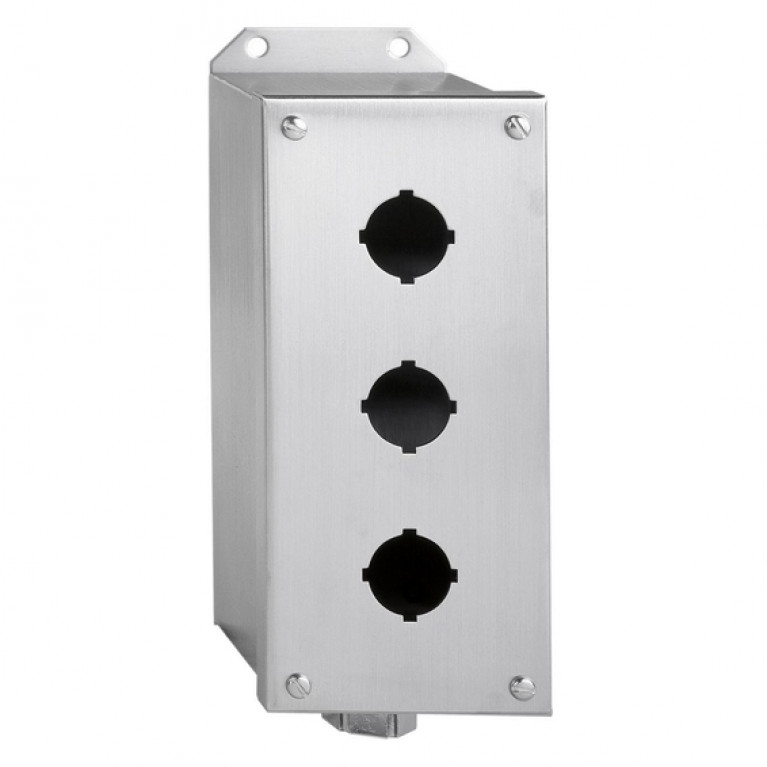 Корпус кнопочного поста Schneider Electric Harmony, 3 отверстия, 9001KY3