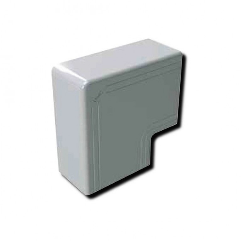 APM 22x10 Угол плоский белый (розница 4 шт в пакете, 20 пакетов в коробке) (упак. 80шт)