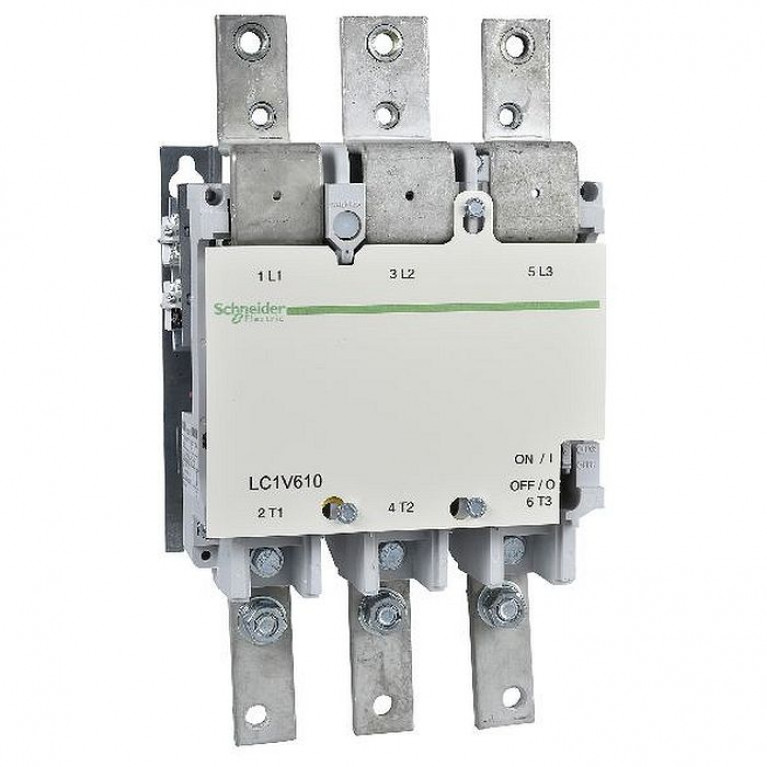 Контактор Schneider Electric TeSys V 3P 610А 400//110В AC 300кВт, LC1V610FE7