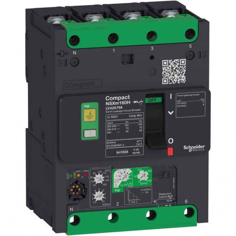 Силовой автомат Schneider Electric Compact NSX, 36кА, 4P, 50А, LV426776