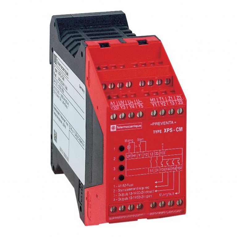 PREVENTA МОДУЛЬ БЕЗОПАСНОСТИ ФОТОБАРЬЕРОВ ТИП 2
