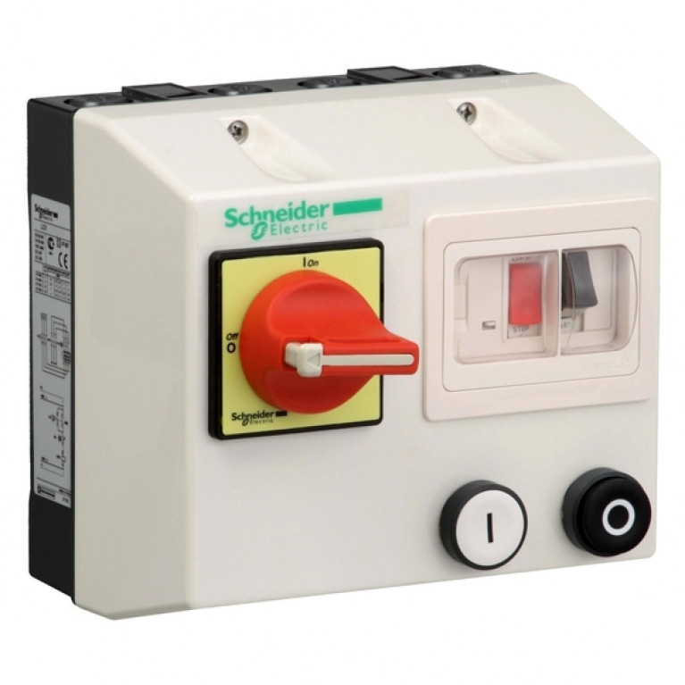 Пускатель в корпусе Schneider Electric TeSys LG 17А, 9кВт 400//220В, LG1D182M721