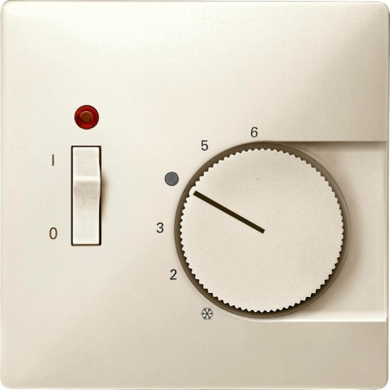 Накладка на термостат Schneider Electric MERTEN SYSTEM DESIGN, бежевый, MTN539744