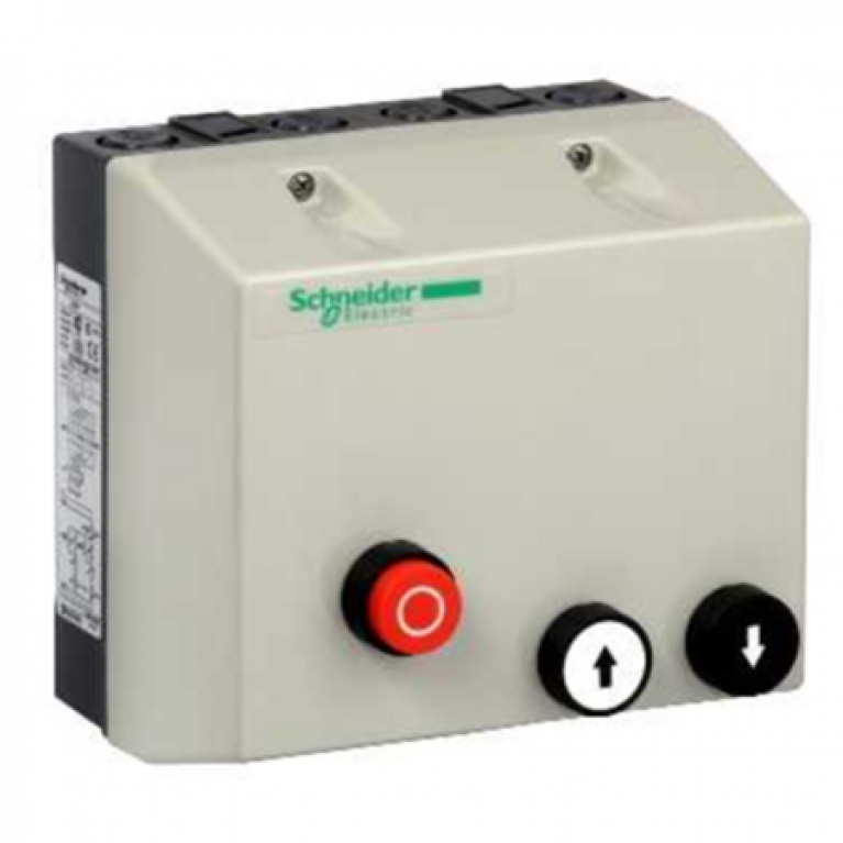 Реверсивный пускатель в корпусе Schneider Electric TeSys LE 6А, 2.2кВт 400//220В, LE2K065M7