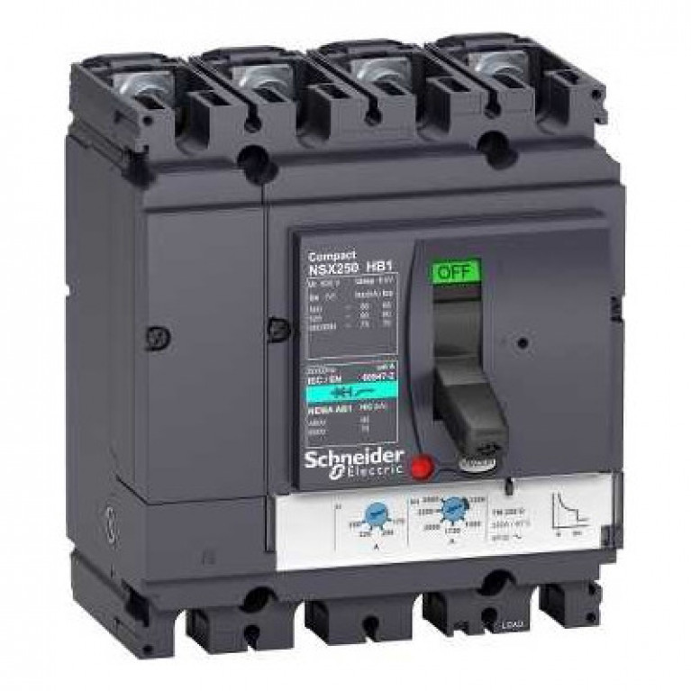 Силовой автомат Schneider Electric Compact NSX, 85кА, 4P, 50А, LV433213