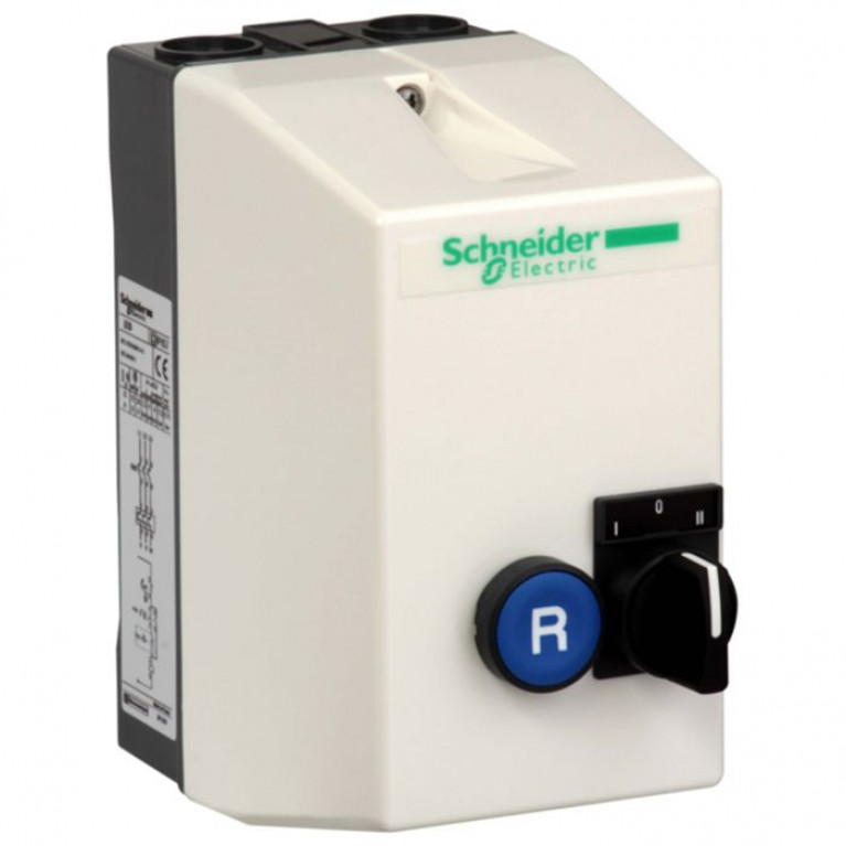 Пускатель в корпусе Schneider Electric TeSys LE 18А, 7.5кВт 400//230В, LE1D18P7A09