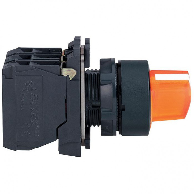 Селекторный переключатель Schneider Electric Harmony, 2 позиции, 10А, XB5AK125M5
