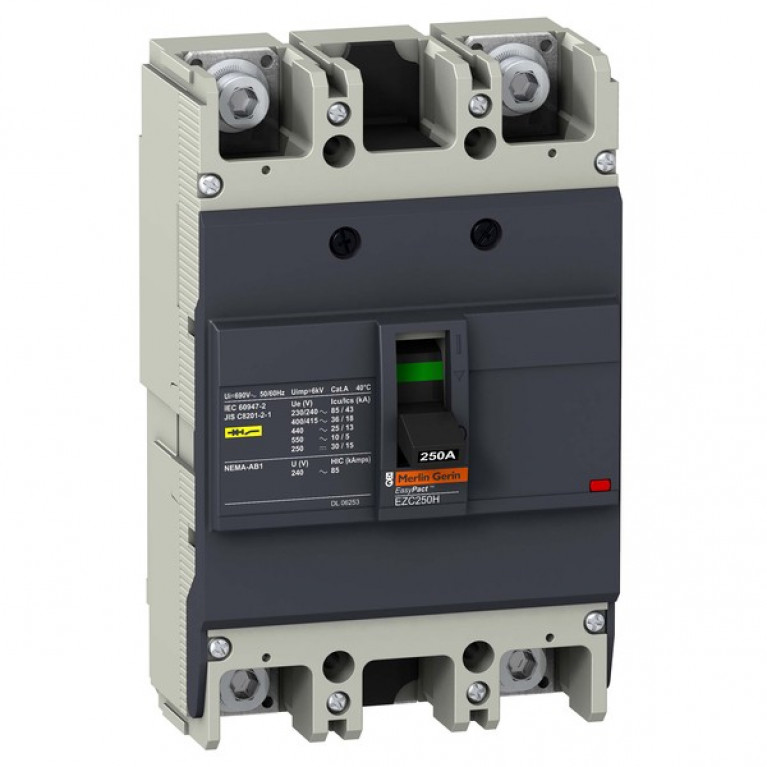 Силовой автомат Schneider Electric Easypact EZC TM-D, 36кА, 3P, 160А, EZC250H2160