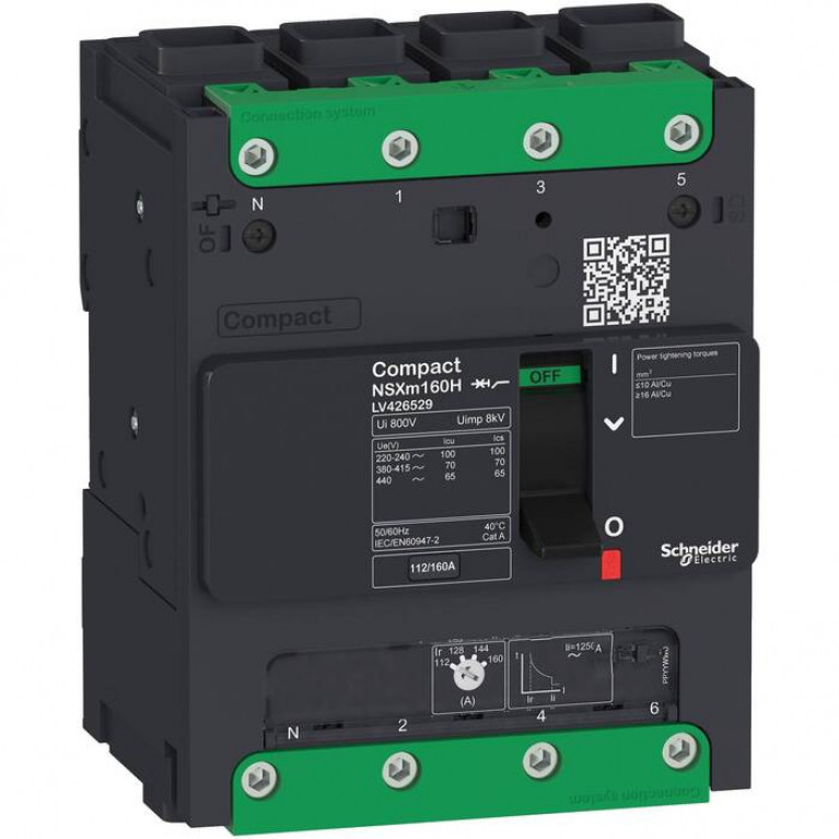 Силовой автомат Schneider Electric Compact NSXm, 36кА, 4P, 32А, LV426322