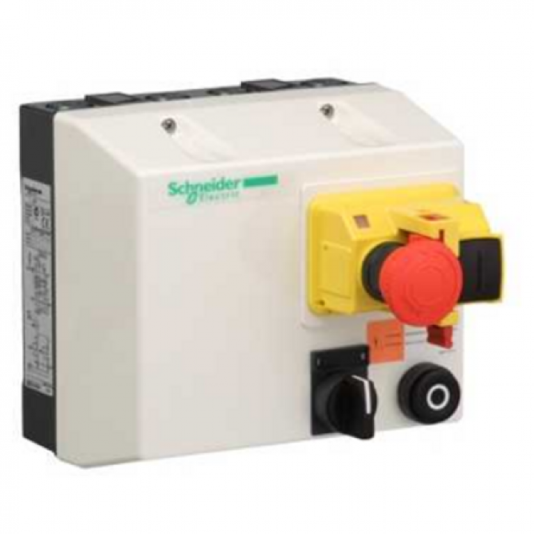 Реверсивный пускатель в корпусе Schneider Electric TeSys LJ 0.63А, 0.25кВт 400//24В, LJ8K06Q705