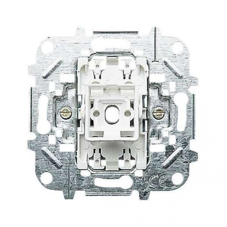 Механизм переключателя 1-клавишного ABB, скрытый монтаж, 2CLA810210A1001