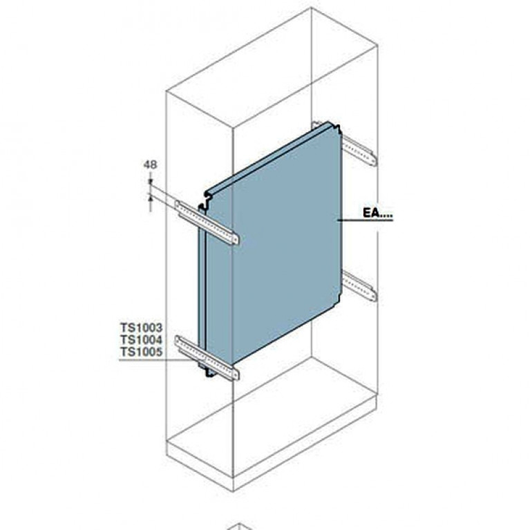 Плата монтажная 500x800мм ВхШ