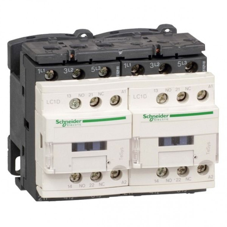 Контактор Schneider Electric TeSys LC2D 3P 9А 400//220В AC 4кВт, LC2D09M7V