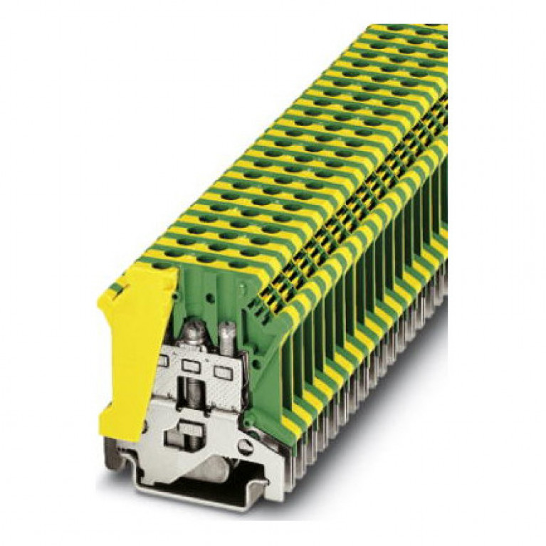 Клемма защитного провода PHOENIX CONTACT 0,2.4 мм², желто-зеленый, 0441012