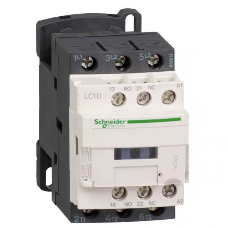Контактор Schneider Electric TeSys LC1D 3P 12А 440//220В AC 5.5кВт, LC1D126M7