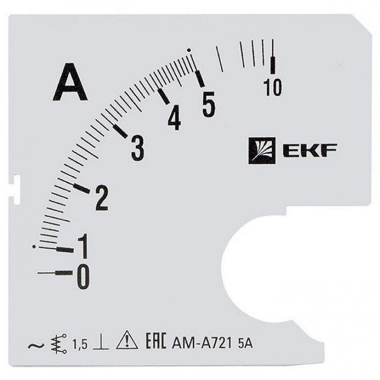 Шкала сменная для A721 5//5А-1,5 EKF PROxima
