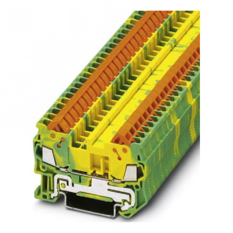 Клемма защитного провода PHOENIX CONTACT 0,25.1,5 мм², желто-зеленый, 3205035