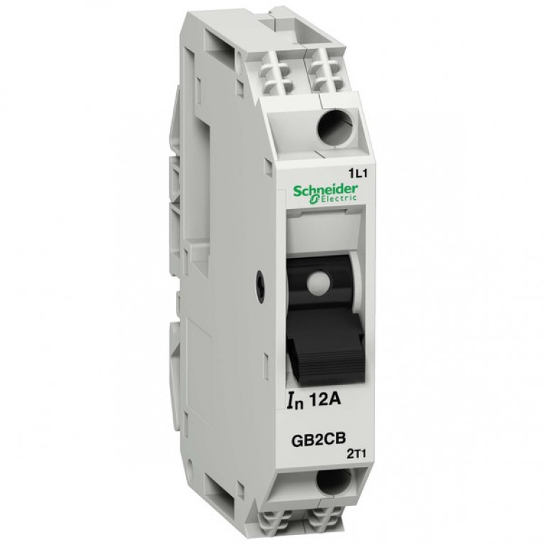 Автоматический выключатель Schneider Electric TeSys GB2 1P 0.5А 50кА, GB2CB05