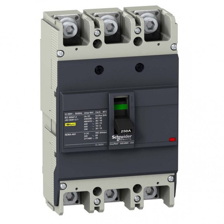 Силовой автомат Schneider Electric Easypact EZC TM-D, 36кА, 3P, 225А, EZC250H3225