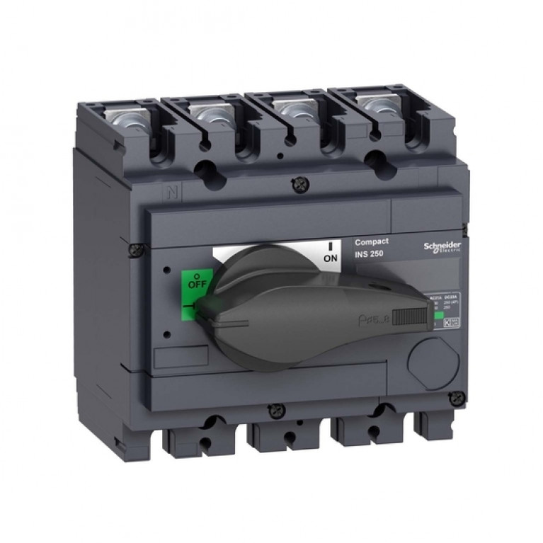 Рубильник Schneider Electric Interpact INS 250А 4P, фронтальное исполнение, 31101