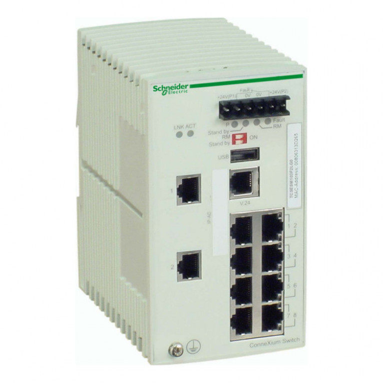 КОММУТАТОР CONNEXIUM (MANAGED) 8TX//2SFP