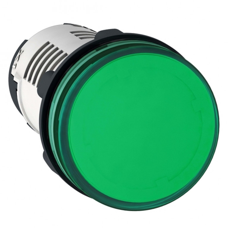 Лампа сигнальная Schneider Electric Harmony, 22мм, 120В, AC, Зеленый, XB7EV03GP