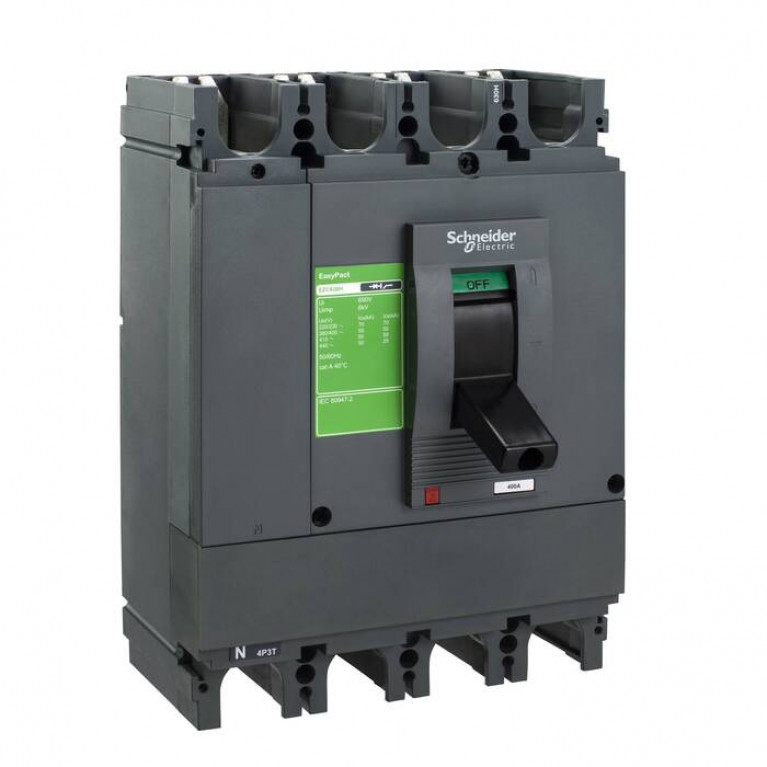 Силовой автомат Schneider Electric Easypact EZC, 50кА, 4P, 630А, EZC630H4400N