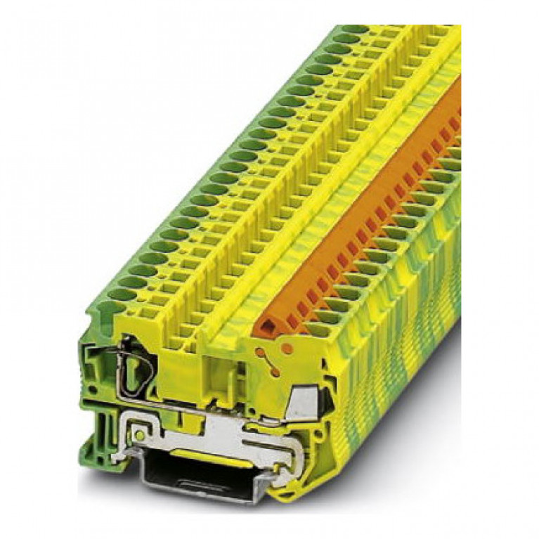 Клемма защитного провода PHOENIX CONTACT 0,5.2,5 мм², желто-зеленый, 3206526