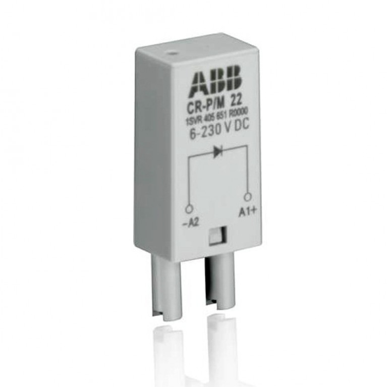 Диод и светодиод зеленый CR-P//M-42V 6-24B DC для реле CR-P, CR-M