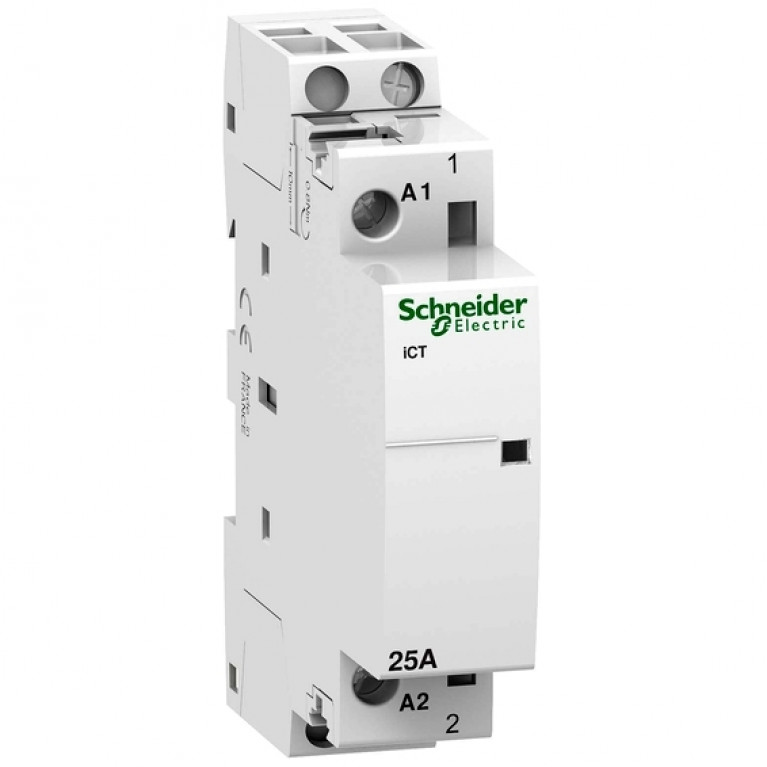 Модульный контактор Schneider Electric iCT 1P 25А 230//240В AC, A9C20731