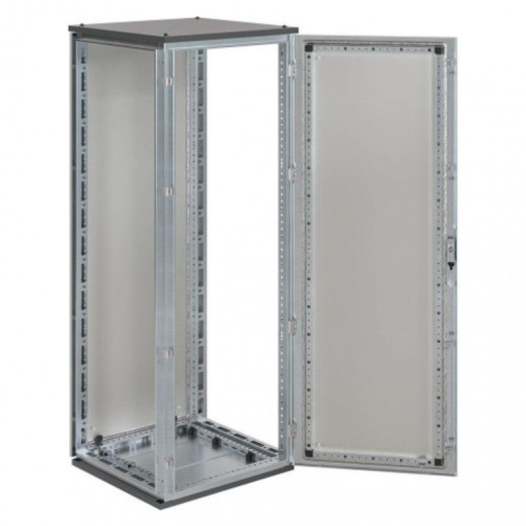 Шкаф напольный CQE ЭМС с дверью и задней панелью ВхШхГ 2000x800x600 мм (упак. 1шт)