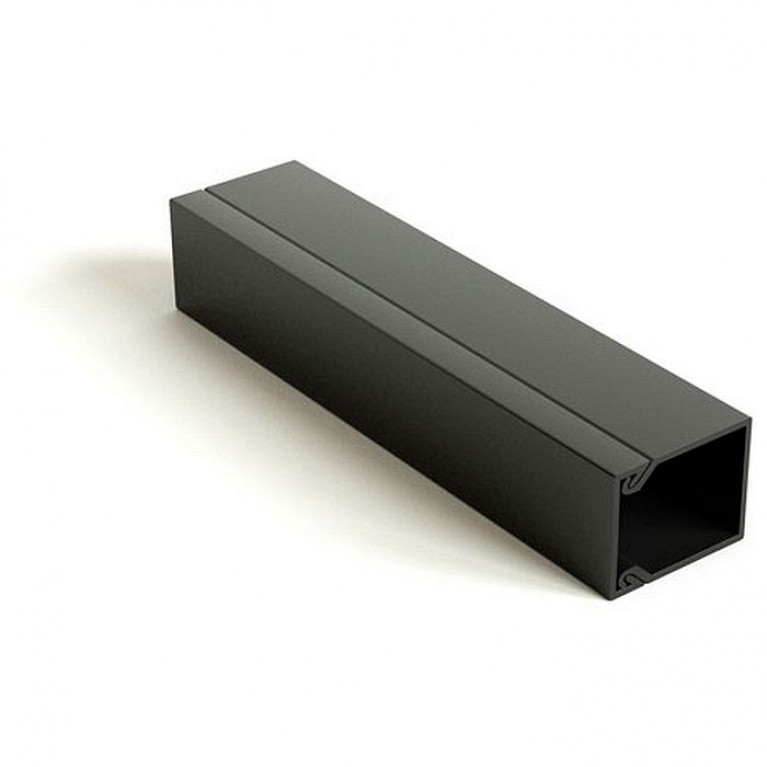 TA-EN 25x30 Короб с плоской основой, цвет чёрный (упак. 72м)