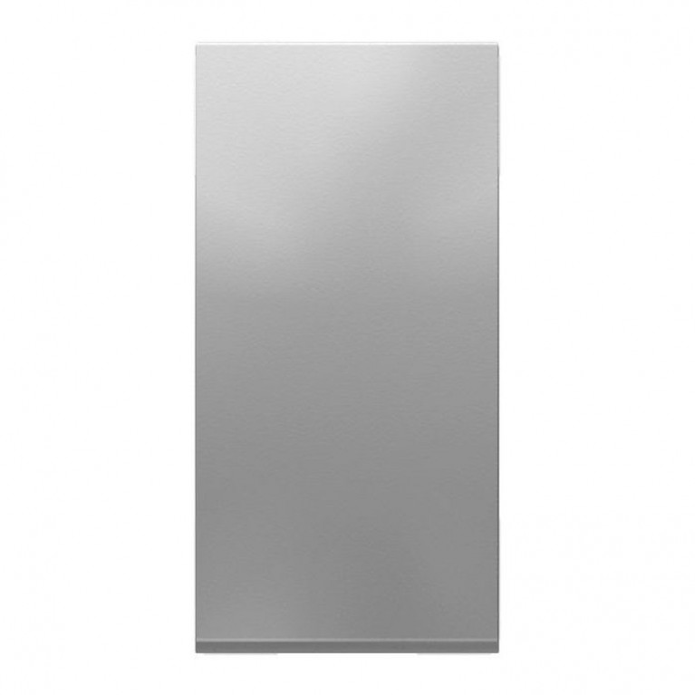 Переключатель 1-клавишный Schneider Electric UNICA MODULAR, скрытый монтаж, алюминий, NU310330