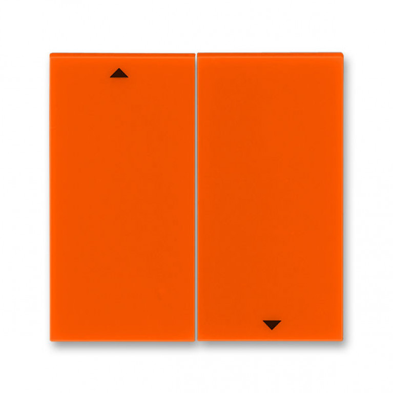 Клавиша для жалюзийного выключателя ABB LEVIT, оранжевый, 2CHH594471A8066