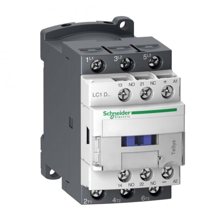 Контактор Schneider Electric TeSys LC1D 3P 32А 400//24В DC 15кВт, LC1D32BL