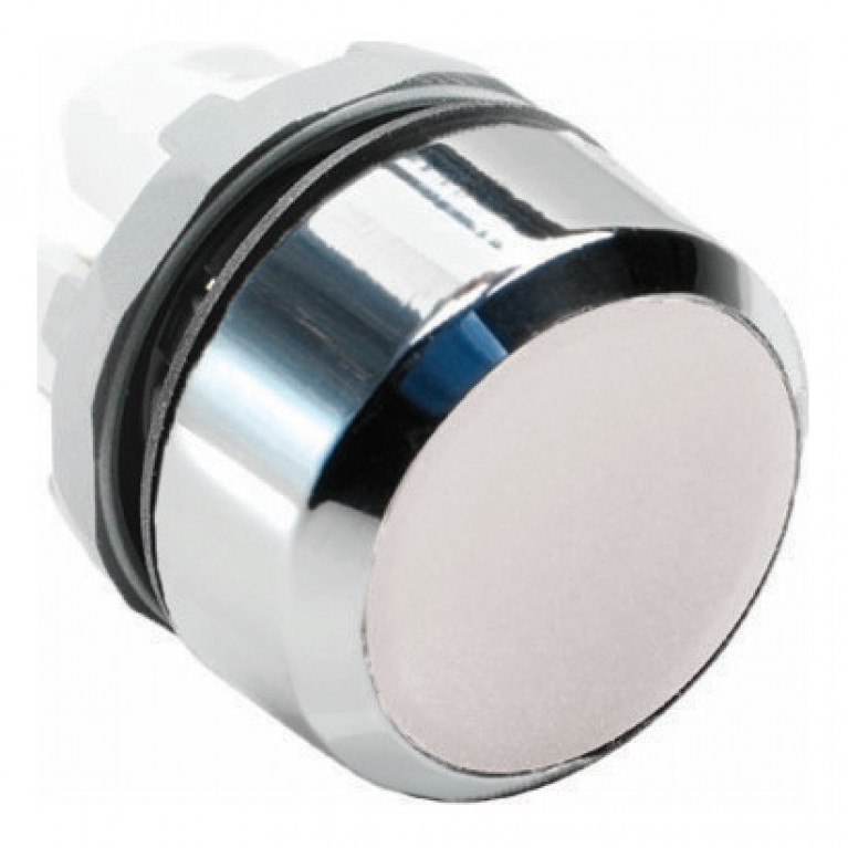 Кнопка MP1-20W белая (только корпус) без подсветки без фиксации