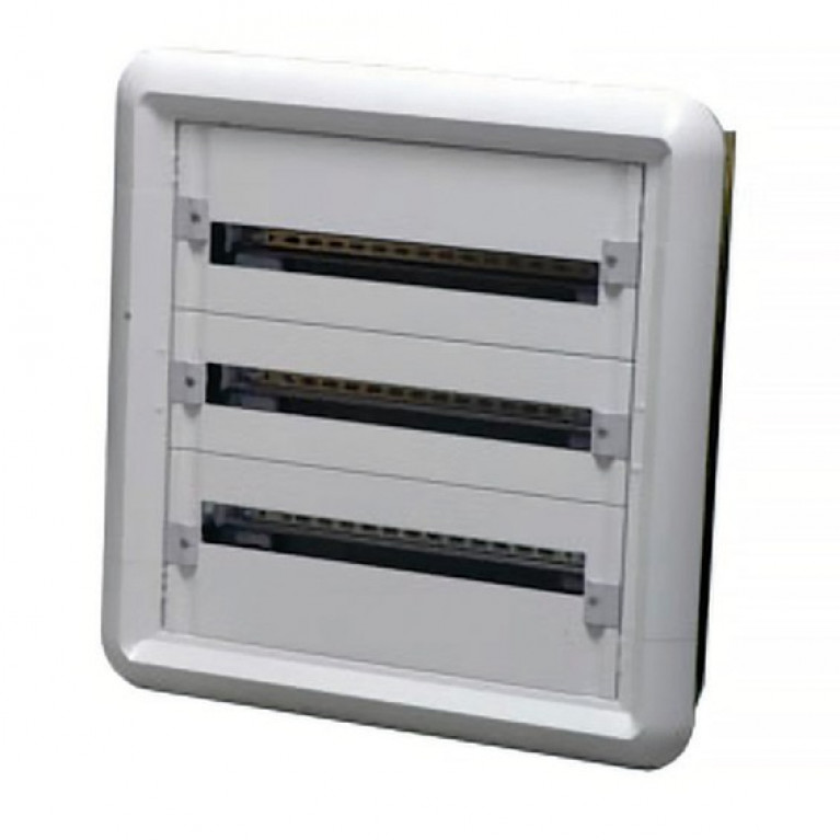 Шкаф распределительный встроенный XL³ 160 - для модульного оборудования - 4 рейки - 96 модулей