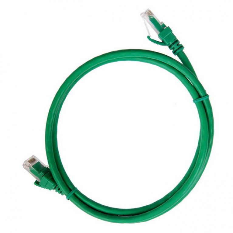ITK Коммутационный шнур (патч-корд), кат.5Е FTP, 0,5м, зеленый