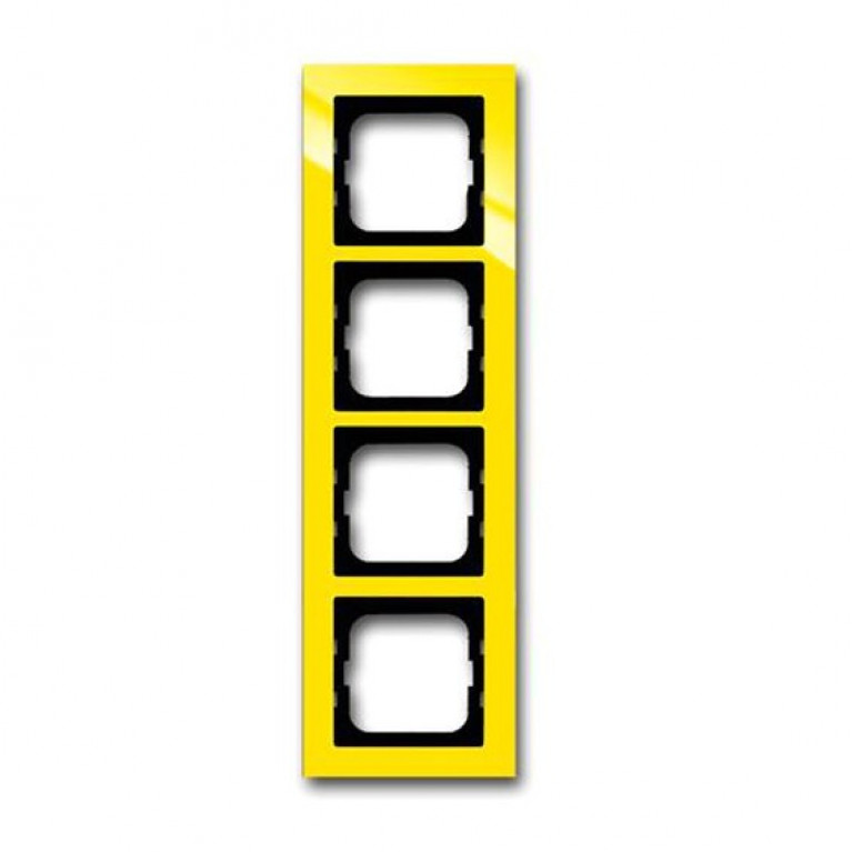 Рамка 5 постов ABB BUSCH-AXCENT, желтый, 2CKA001754A4349