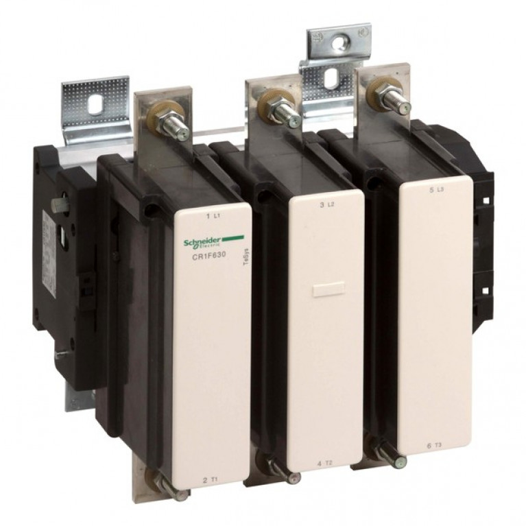 Контактор Schneider Electric TeSys CR 3P 630А 400//110В AC//DC 335кВт, CR1F630F7