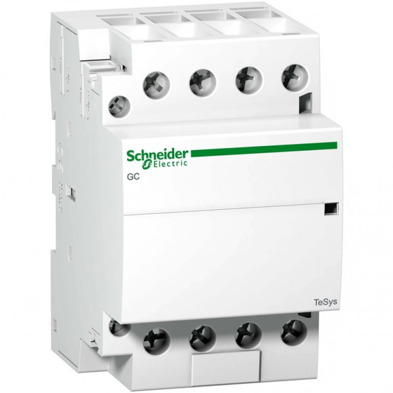 Модульный контактор Schneider Electric TeSys GC 4P 63А 415//220В AC, GC6340M6